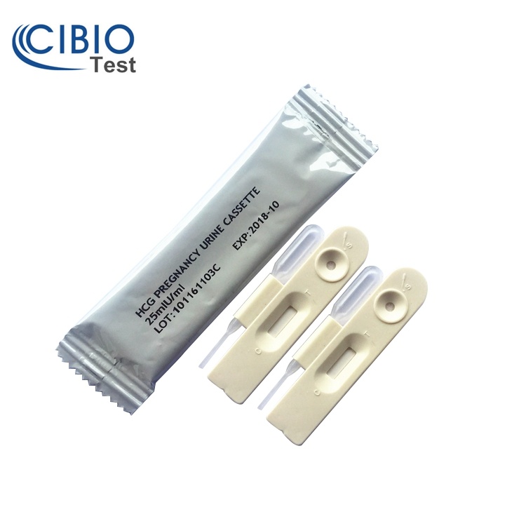 One Step Quick Reaction HCG Pregnancy Test Cassette with Best Price