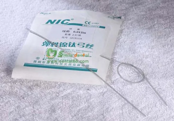 Nitinol Open Coil Springs Orthodontic Wire