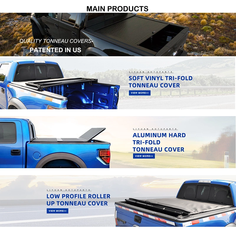 for Ford F150 5.5FT Hard Tri-Fold Hard Folding Tonneau Covers