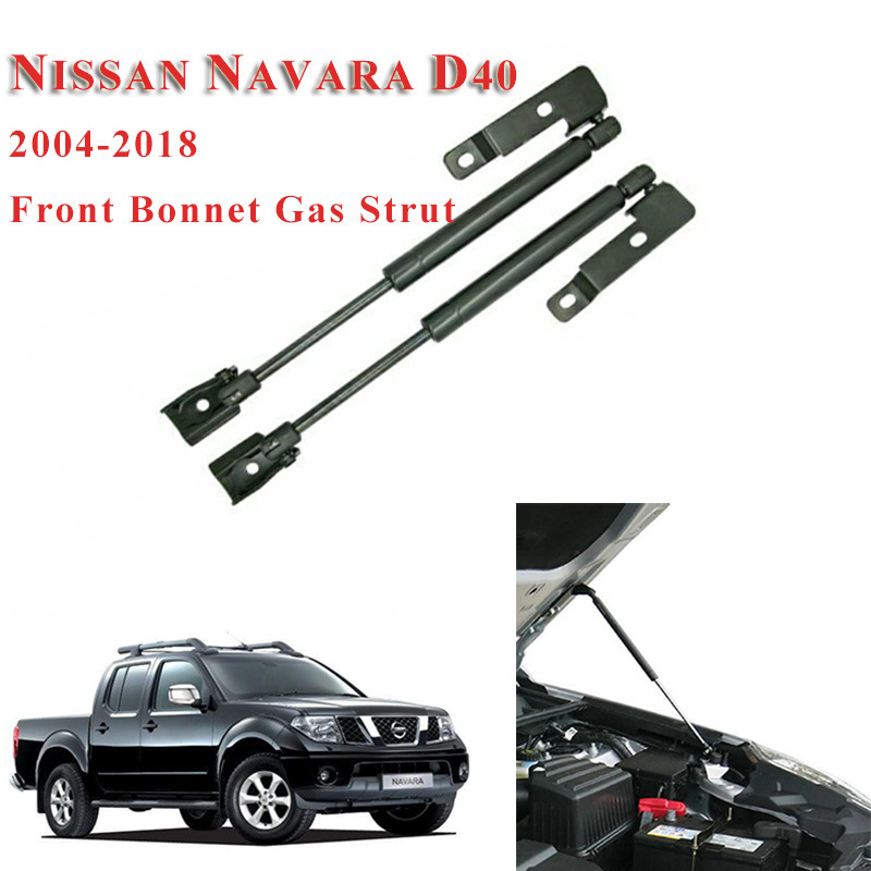 Front Hood Bonnet Modify Gas Struts Lift Support for Nissan Frontier Navara D40 2004-2018 for Pathfinder (R51)