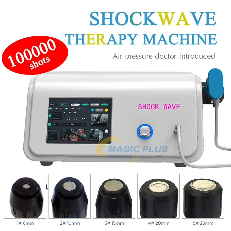 Home Use Shock Wave Therapy Machine Low Intensity Shock Wave Cellulite Treat Medical Equipment for ED
