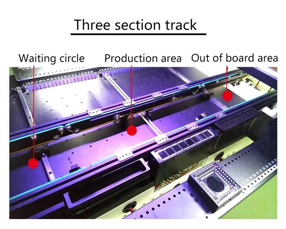 High-Performance SMT Full Automatic Assembly Production Line/Desktop Pick and Place Machine