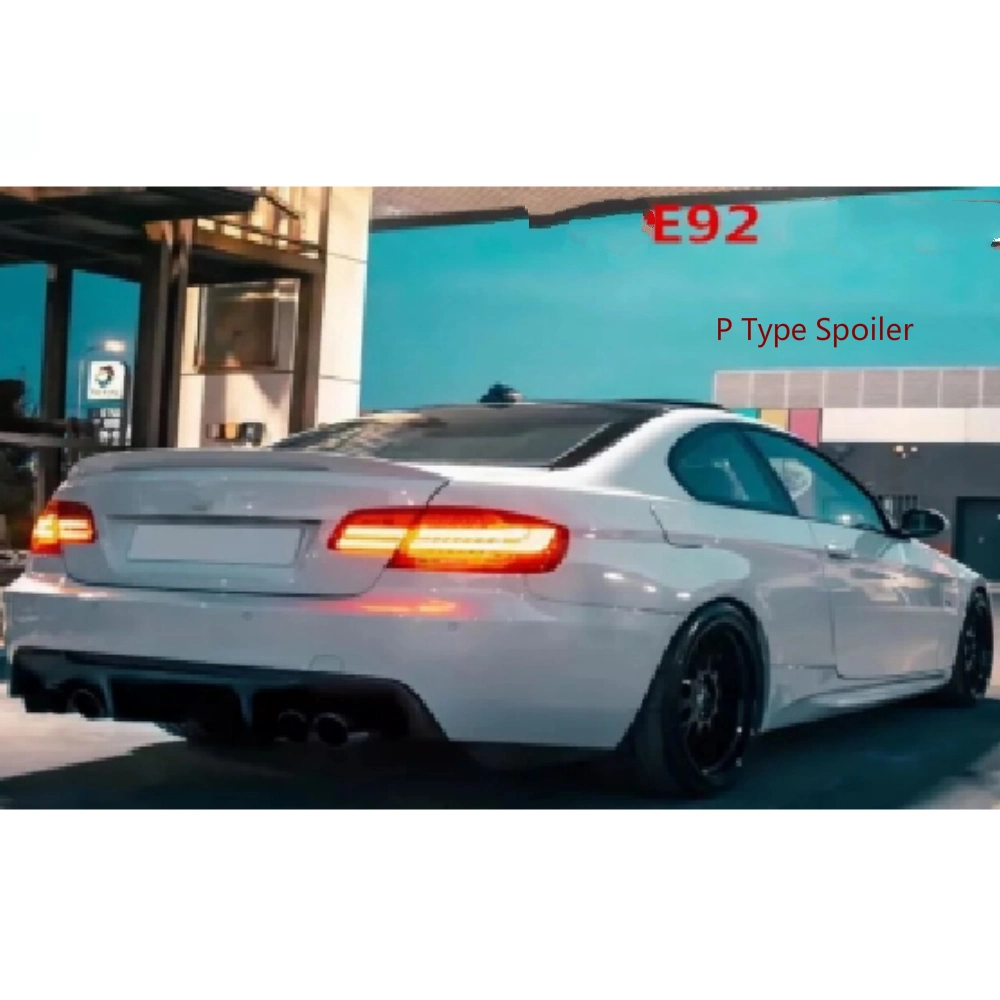 ABS Car Spoiler for Powerparts Rear Wing Spoiler for BMW E92 Rear Spoiler