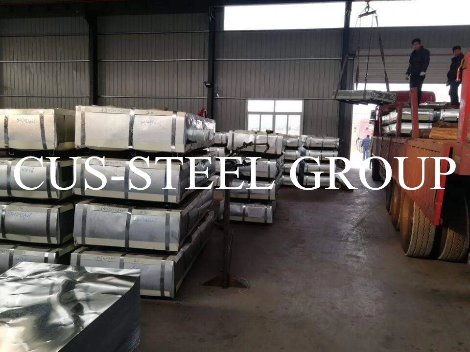 Width 665/800/900mm Zinc Coated Steel Sheets/Prepainted Galvanised Corrugated Roofing Sheets