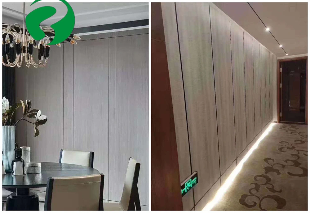 Hotel Decorative Wood-Plastic Composite Wall Panel/Hotel Panel