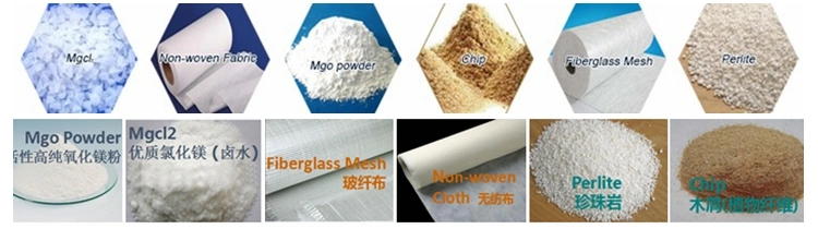 Free Chloride Fire Rated Mgso4 Magnesium Oxide Plate MGO Panel