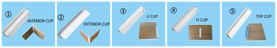300mm Width Laminated Roof Ceiling Tiles PVC 3D Wood Ceiling Panel 2 Grooves