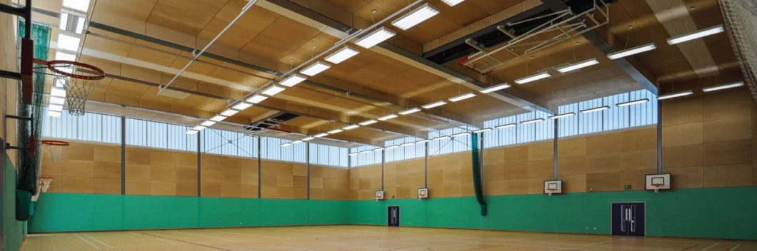 Acoustic Plywood Panles Decor Wall Roof Ceiling for Court/Church/Sports Hall Other Public Space