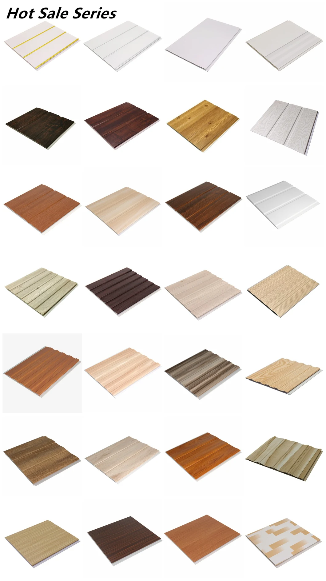 Engineered Indoor Patterns Laminated PVC Composite Ceiling Wall Decoration Panels for Interior
