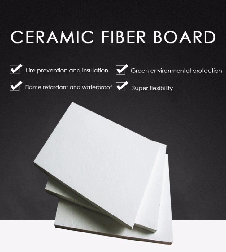 Insulation Furnace Wall Lining Refractory Ceramic Fiber Board Aluminum Silicate Ceramic