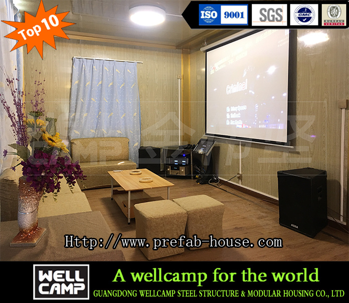 Waterproof and Fire-Proof Heat and Sound Insulation Container Villas
