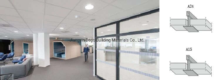 Special Shape Customized Decorative Sound-Absorbing Fiberglass Ceiling Panels