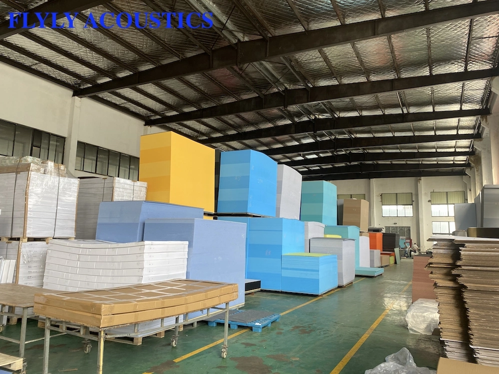 Professional Factory for High Purity 24mm Polyester Fibre Acoustic Panels