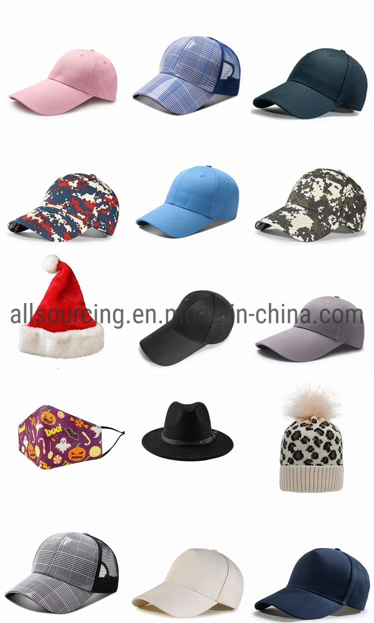 Different Types Customized Plain Camo Cap 5 Panel Blank Snapback Hats Camouflage Hat