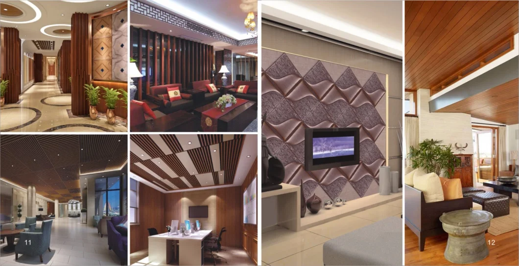 Custom High Density Dust-Proof Acoustic Polyester Felt Acoustic Panel Sound Absorbing Ceiling Acoustic Panels