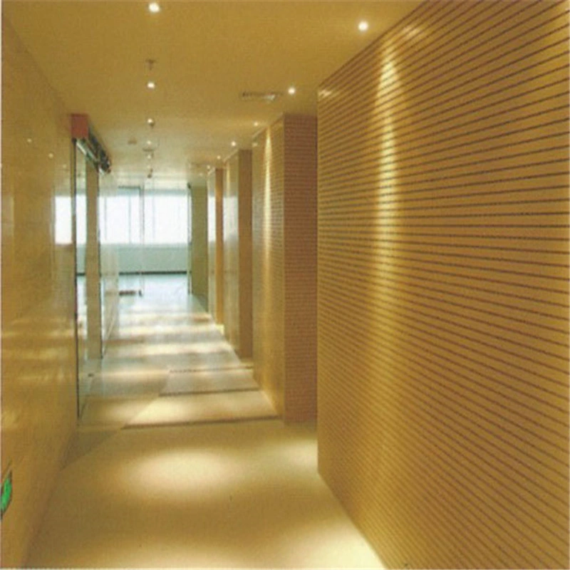 Conference Hall, Gymnasium Decorative Panel Groove Acoustic Panel
