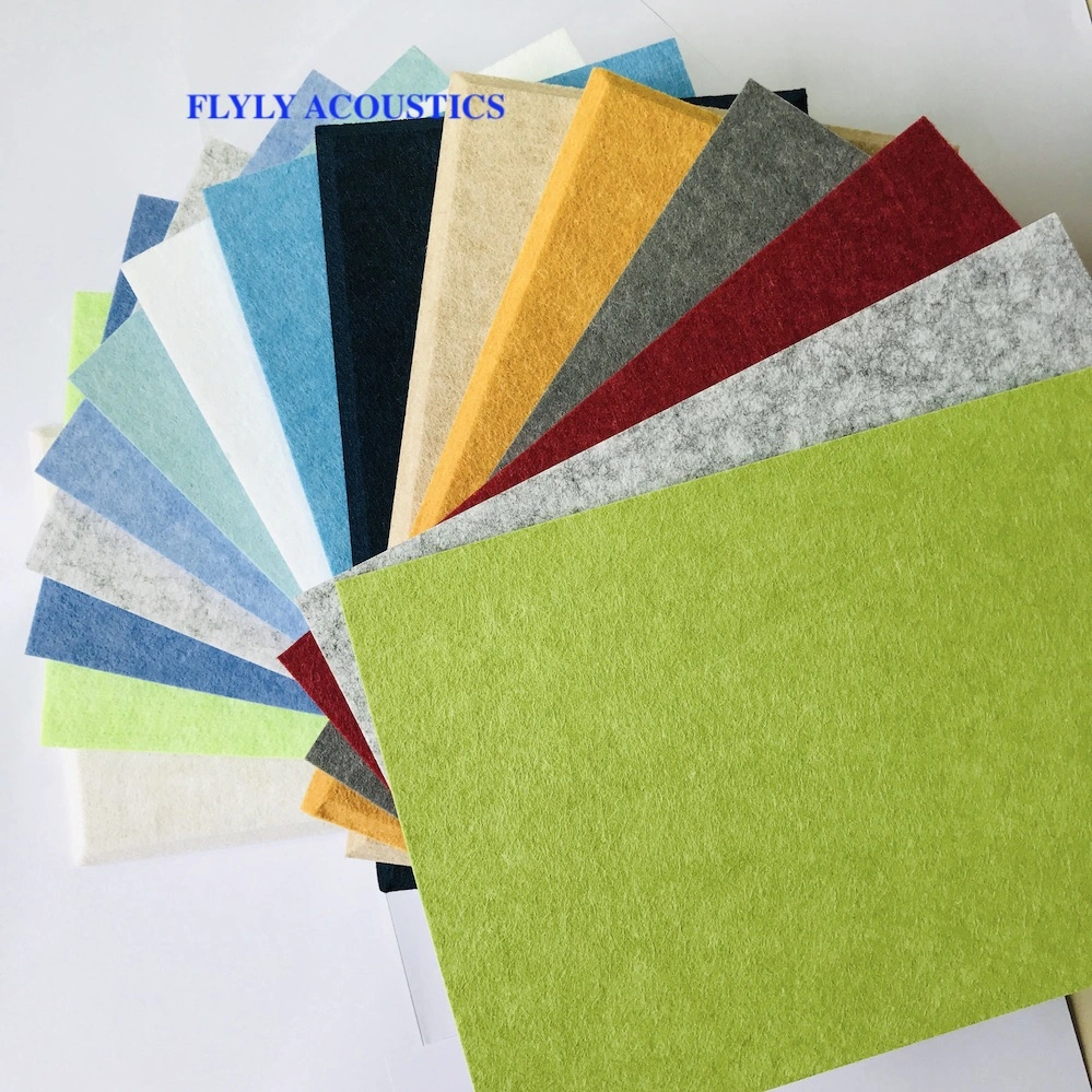 Professional Factory for High Purity 24mm Polyester Fibre Acoustic Panels