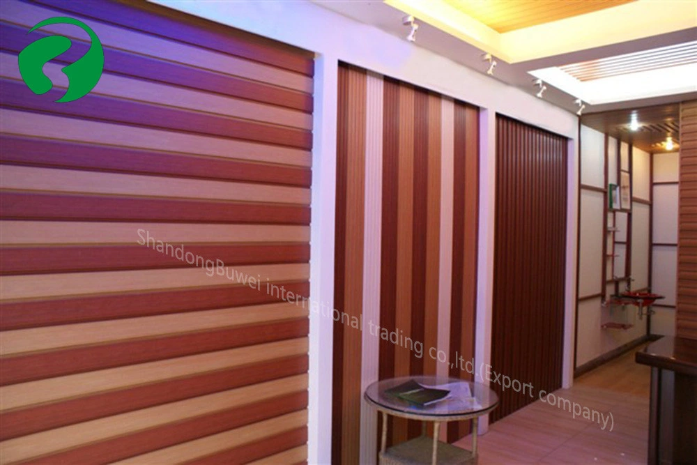 Easy to Install WPC Wood PVC Wall Paneling 195*12mm Wall Panels Decorative Interior
