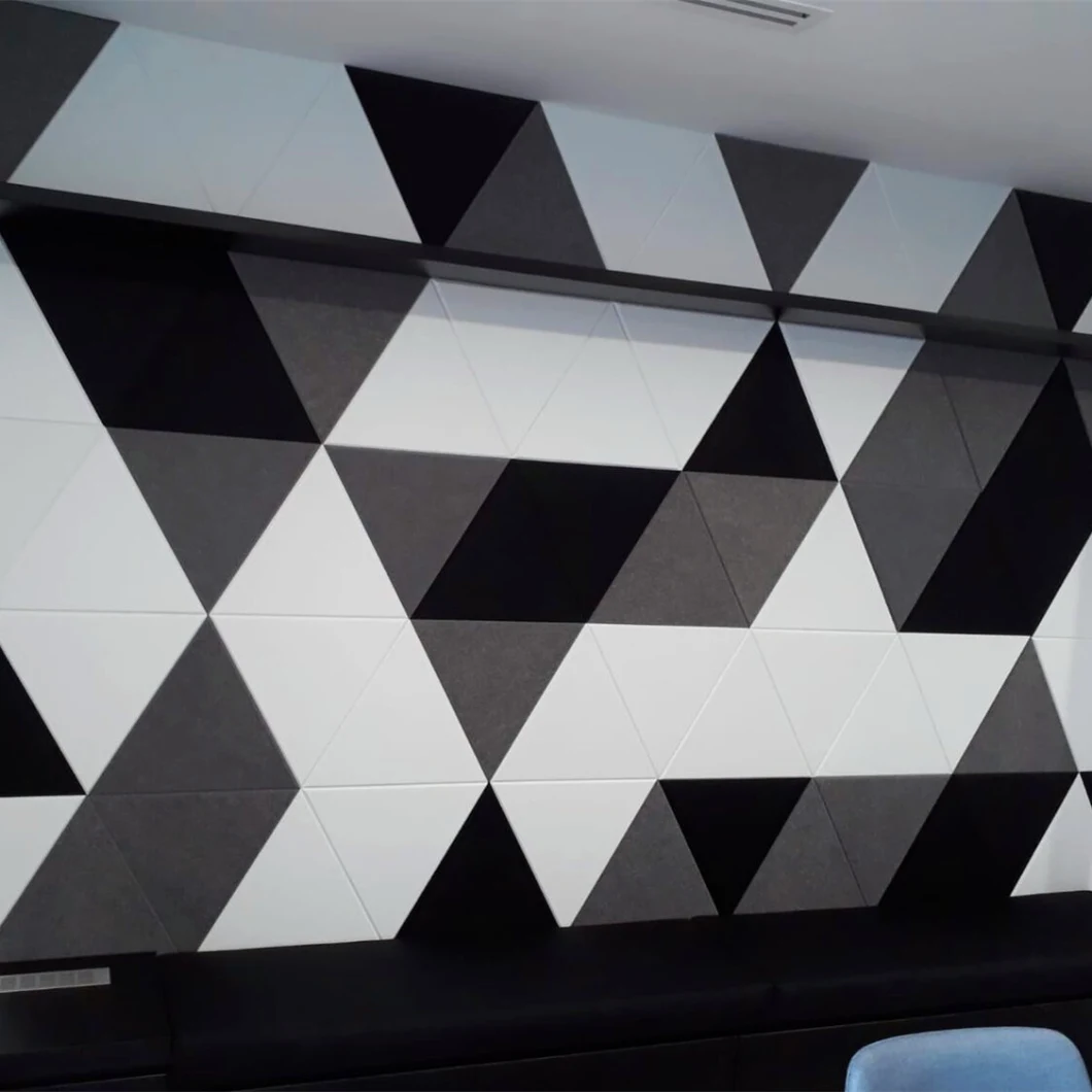 Decorative Sound Absorbing Panels Acoustic Pet Panels Soft Wall Panels