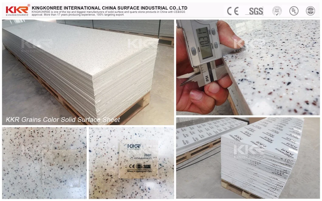 China Construction Building Material Acrylic Solid Surface for Countertop