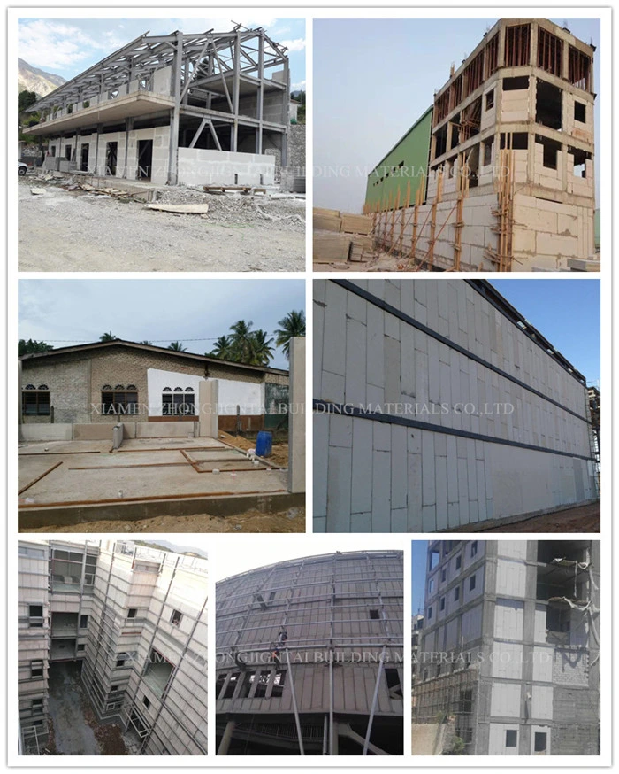 Structurally Insulated Sandwich Foam Panels Interior Partition Fireproof Cement Board