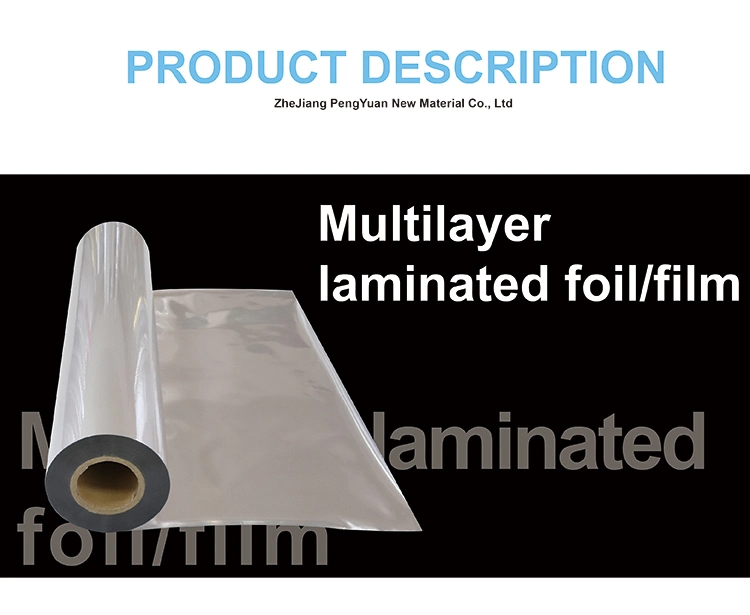 Aluminum Foil Laminated Pet Coated PE Composite Film for Packaging Material