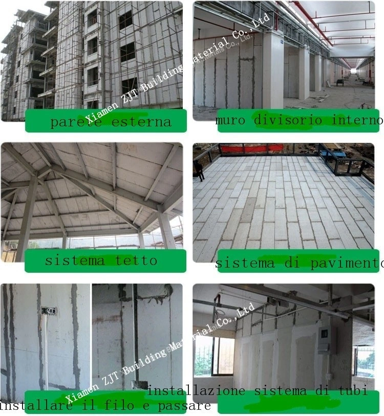 Insulated Forms and Exterior Wall EPS Concrete Sandwich Wall Panel Sound Proof EPS Panel