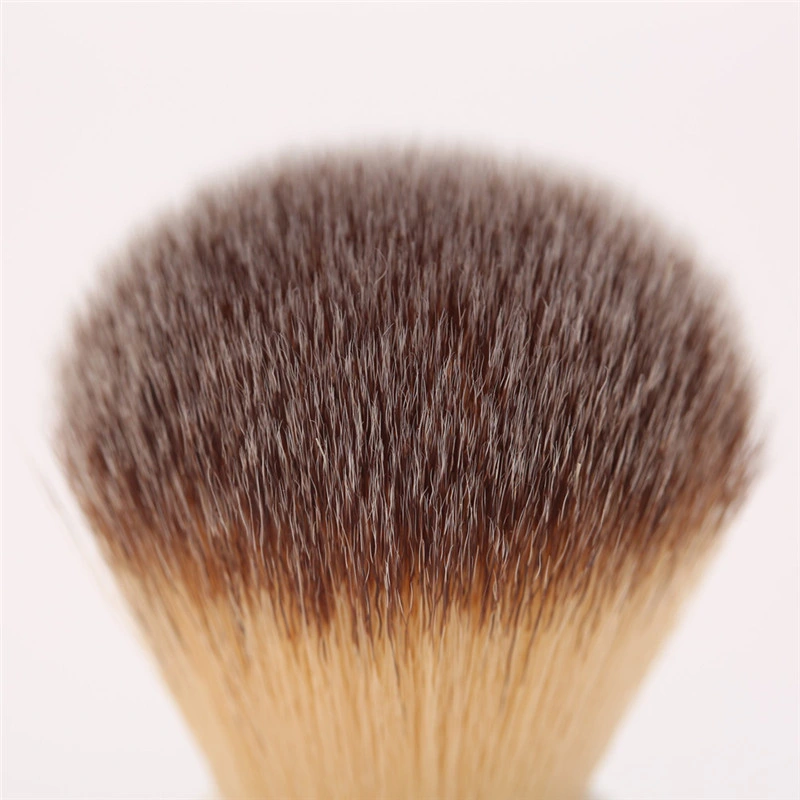 Yaqi Brand or OEM Synthetic Hair Shaving Brush with Ivory White Color Resin Handle Shaving Brush
