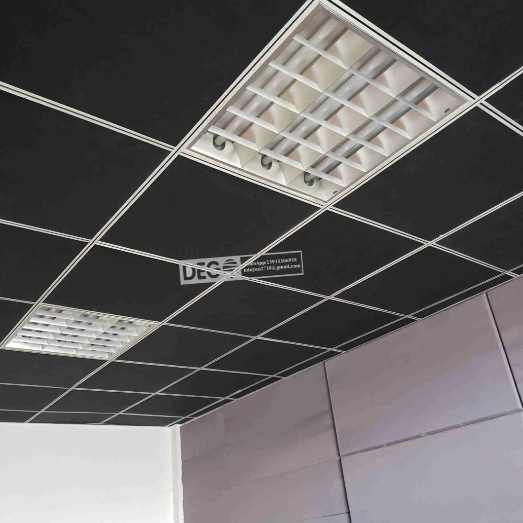 15mm Mineral Wool Sound-Absorbing Board Fiberglass Ceiling Panels