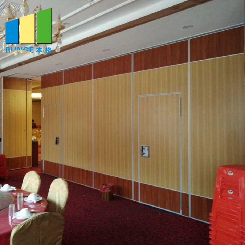 Conference Room Fire Resistant Movable Acoustic Walls Sound Proof Partition