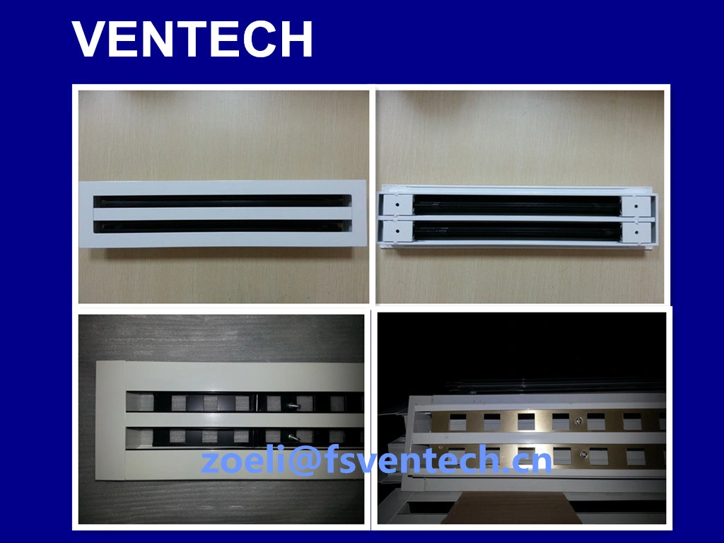 Air Outlet Aluminium Ceiling Linear Bar Supply Air Conditioning Slot Diffuser