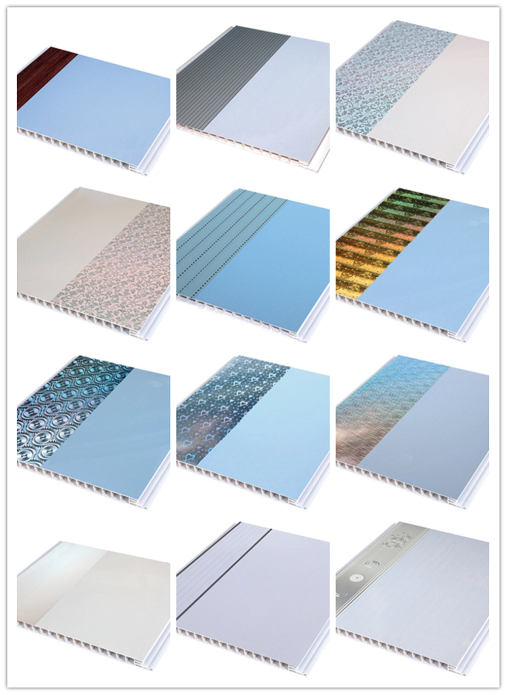 Good Price Quality Artistic Indoor PVC Ceiling Panels Techo En 25cm X8mm for Integrated House Decoration