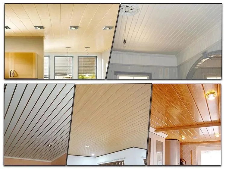 2021 High Glossy PVC Panel Ceiling, Plastic Panel, Building Materials Ceiling Tiles