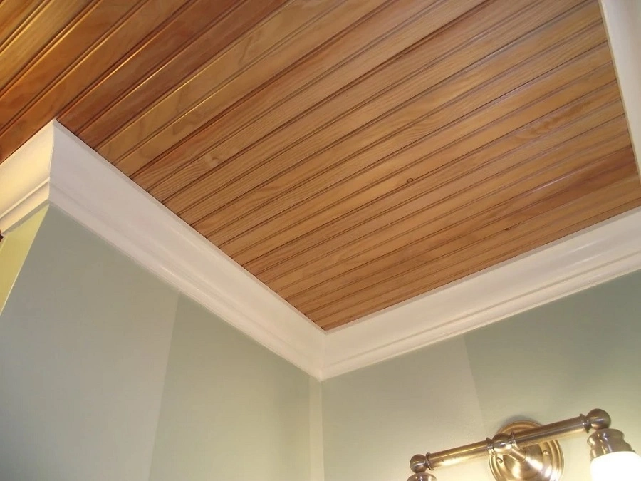 Wood Grain Customized Design PVC Ceiling Panel Suspended Ceiling Tiles