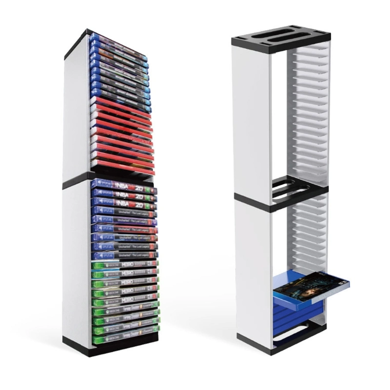 36 PCS Big Volume Game Card Storage Rack for PS5 CD Game Card Disc Box Bracket for PS5 Console