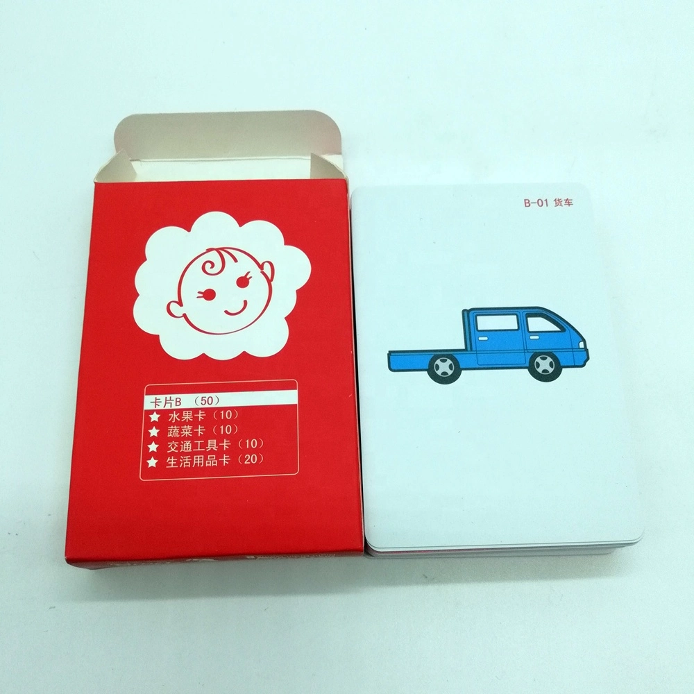 Big Quantity Custom Playing Card Printing Flash Memory Cards High Quality Waterproof Game Card for Kids