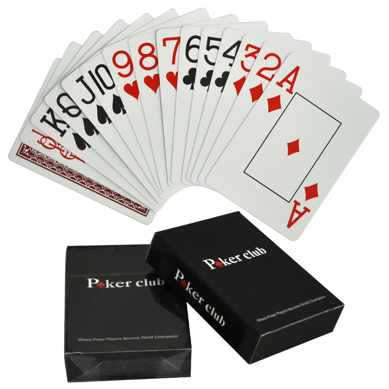 Poker Club New PVC/Plastic Poker Playing Cards