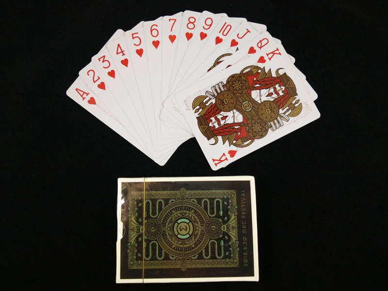 Plastic Playing Card Paper Playing Card Poker Card with Free Design and Good Quality. Discount!