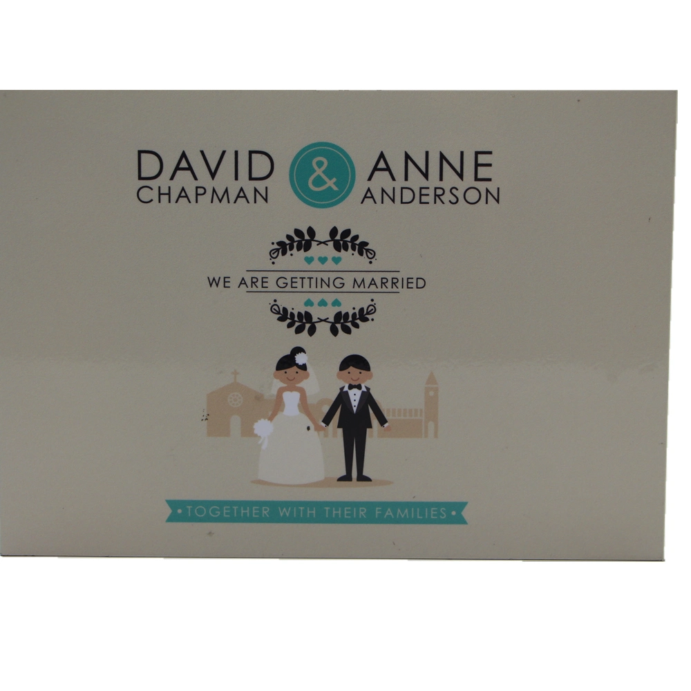 Custom LCD Video Invitation Brochure Card/Video Greeting/Wedding Card/Video Business Card