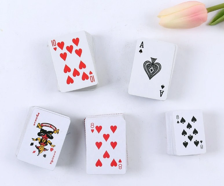 Mini Size Poker- Customized Playing Card 5.3 *3.8 Cm