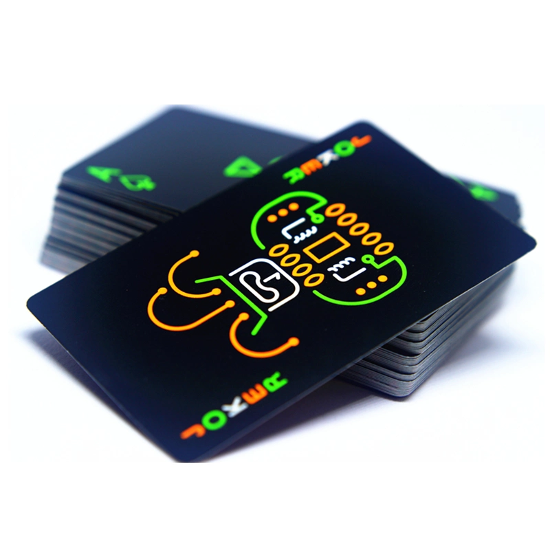 New Customized Casino Playing Card Plastic Coated Playing Cards Poker