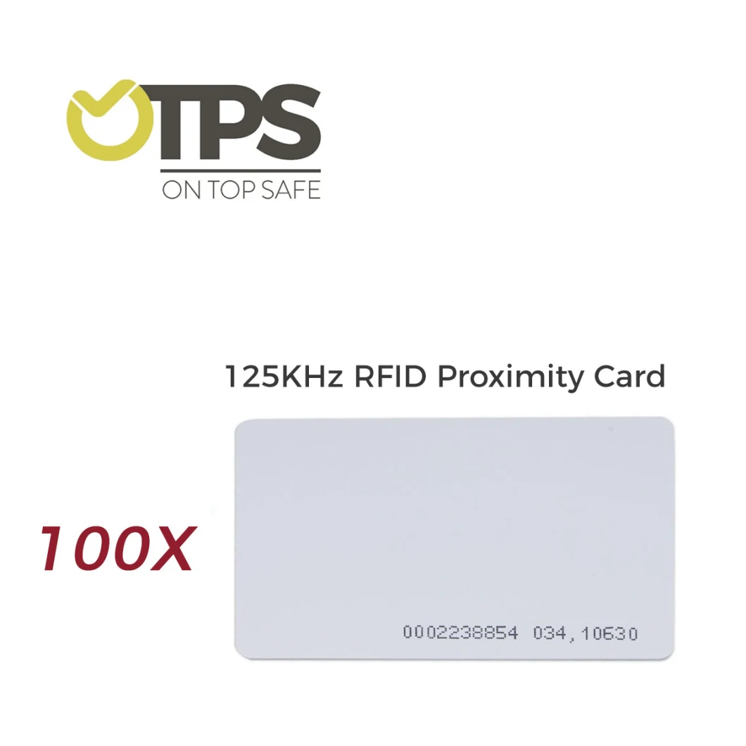 Custom Printing Sample 125kHz RFID Chip Blank Card Full Printing Card