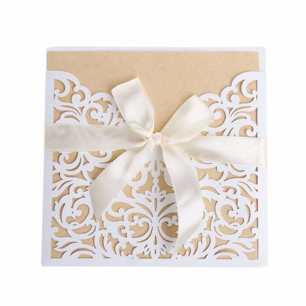 Wedding Invitation Cards with Envelopes Seals Personalized Printing