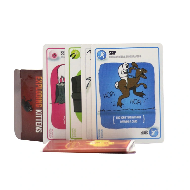 Wholesale Small Size Table Gambling Game Card with Paper Tuck Box