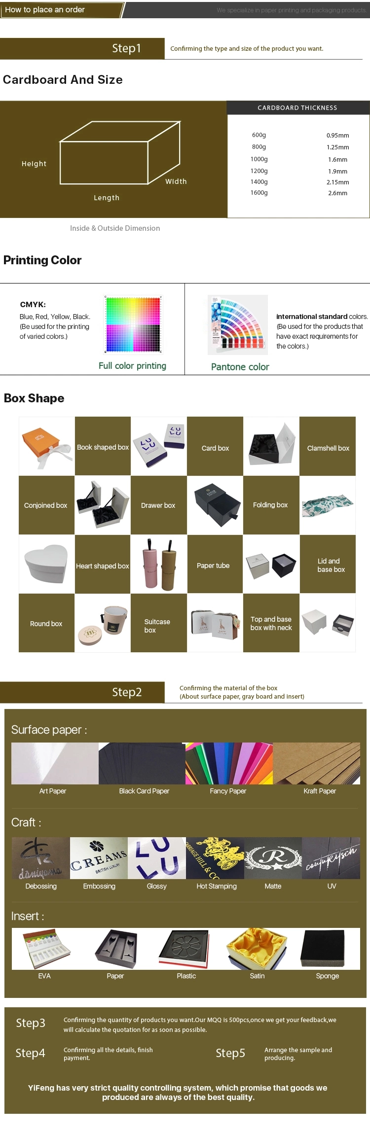 Custom Card Corrugated Paper Box Recycled Gift Boxes Shipping Cloth Mail Boxes