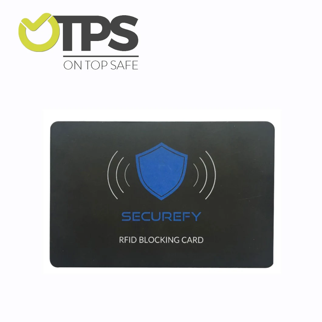 125kHz Proximity PVC RFID Card Standard Size NFC Blocking Card