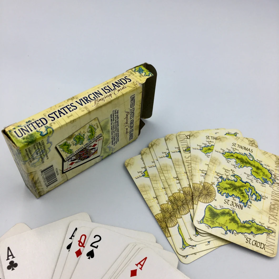 Paper Playing Cards with Personal Design Paper or Plastic Poker Educational Learning Cards Printing
