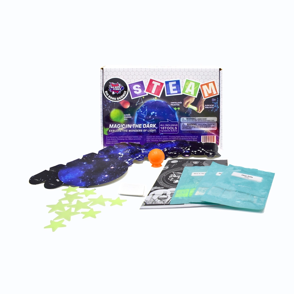 Create Your Own Glow in The Dark Power Balls Experiment Kit Toys