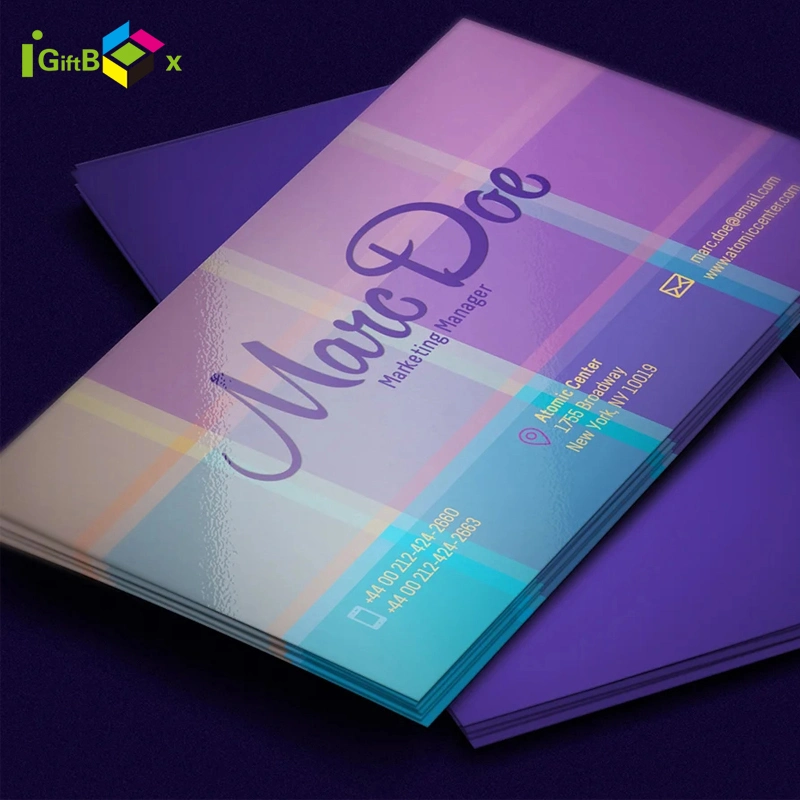 High Quality Business Cards with Own Logo Luxury Paper Business Cards