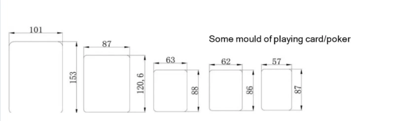 New Design Custom Flash Card Education Memory Playing Card Rectangular Learning Card for Children